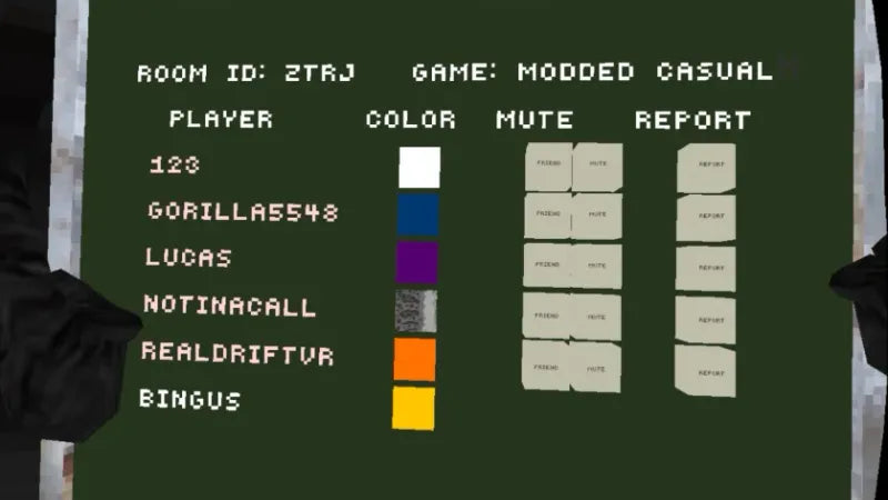 REPORT MENU
